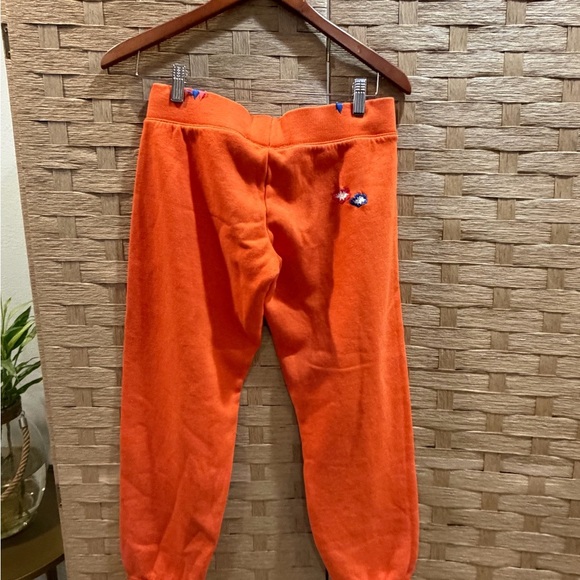 Y2K 2006 NWT Orange Victorias Secret PINK Sweatpants Deadstock Size XS - Picture 8 of 8